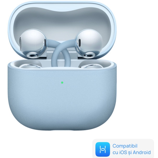 Open-Ear Headphones Huawei FreeClip 2, True Wireless, Bluetooth, IP57, Autonomy 38 hours, Blue