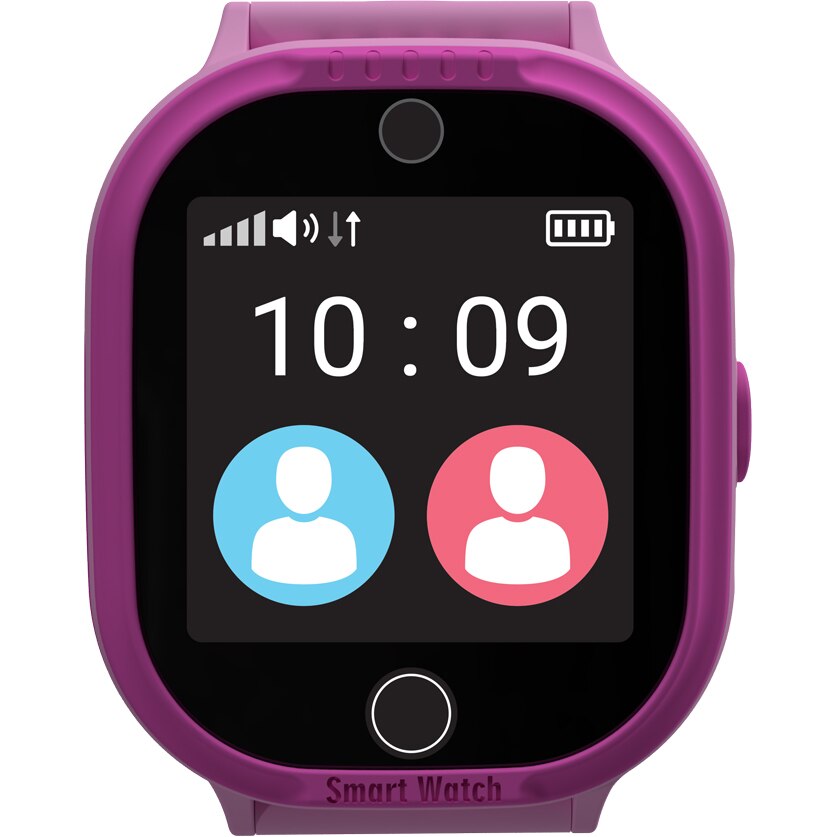 Smartwatch copii MyKi Watch 4 Lite cu tripla localizare (LBS, GPS, Wi-Fi), impermeabil, Roz